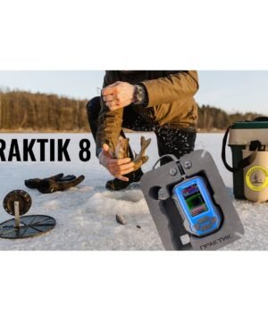 Alternative view of SUPER KAINA 295EUR Naujas Praktik 8 modelis Echolotas Sonar Fish Finder Eholots PRAKTIK 8 Multi-Language PRO Serija