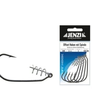 Offset Kabliukas + Spiralė Drop Shot Titan
