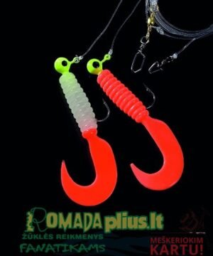 Paternosteris jig tvister fosfo/red