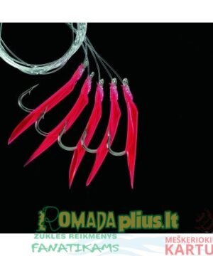 Paternosteris Menkė 5-pipirai Red