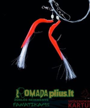 Paternosteris Pipirai Red-Plunksna