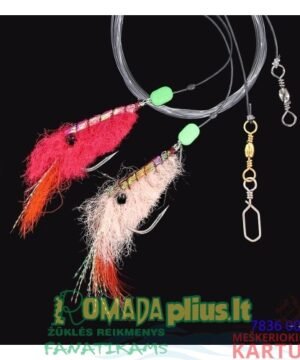 Paternosteris Shrimpfly 2-krevetės