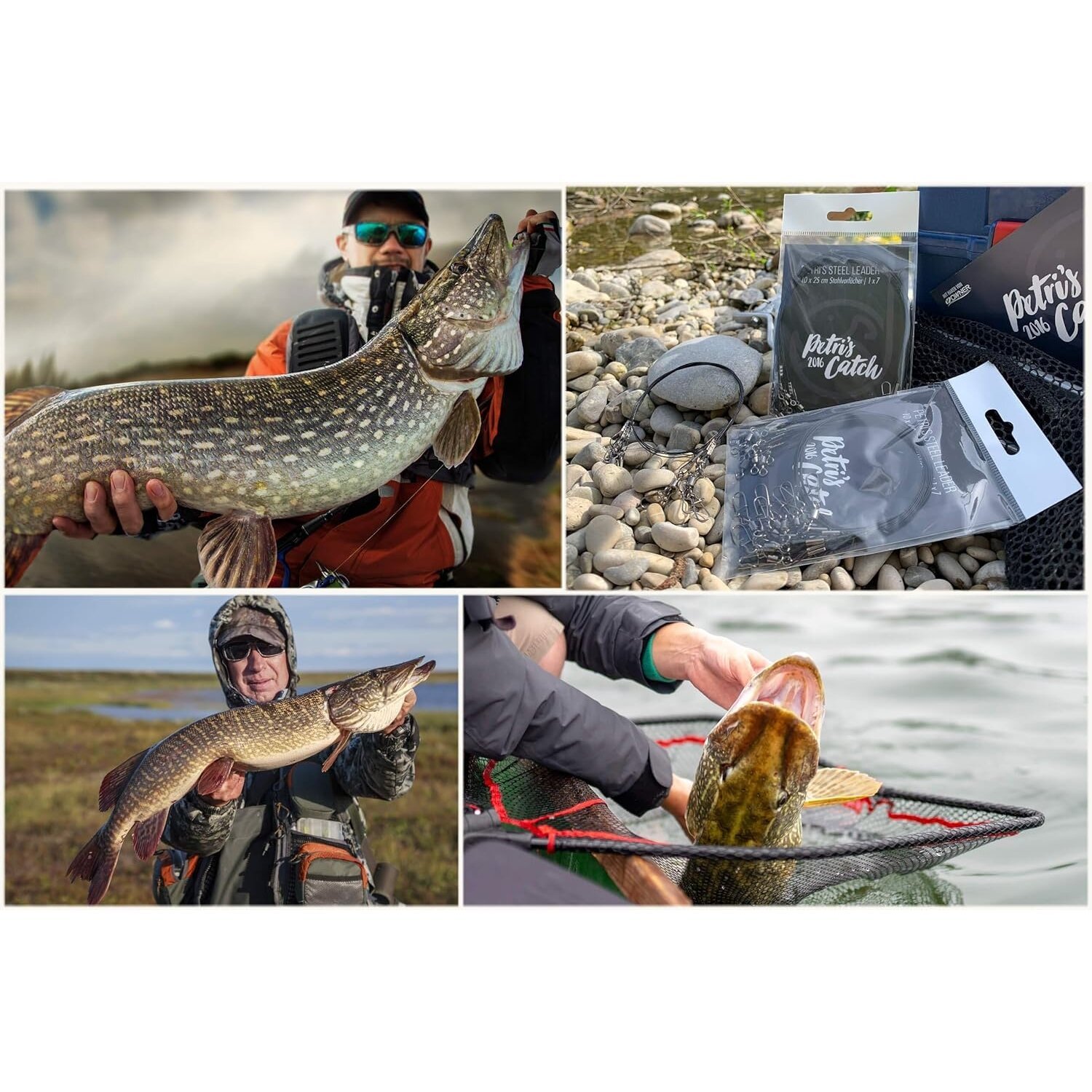 Pavadėlis Lydekinis Juodas 1x7 25cm Germany - Image 5