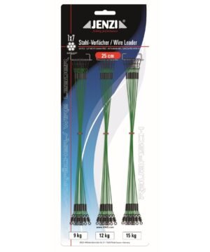 Pavadėlis Lydekinis žalias 1x7 25cm Germany