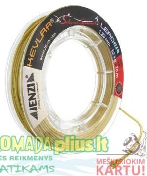 Pavadėlis šaminis Kevlar Leader 10m, 113 kg