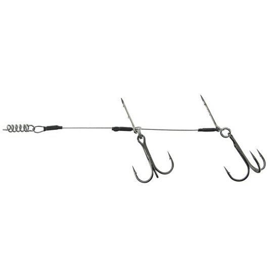 Pavadėlis Stinger Rig masalui su trišakiais Germany - Image 2