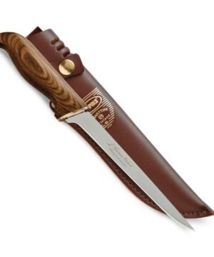 Peilis filiavimo Marttiini Rapala Brown made in Finland Superinė Dovana Žvejui ir Medžiotojui