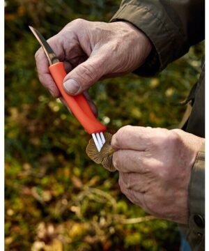 Alternative view of super Kaina 39eur Peilis Grybautojo Marttiini Mushroom Orange Finland Suomija Aukšta Kokybė