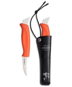 super Kaina 39eur Peilis Grybautojo Marttiini Mushroom Orange Finland Suomija Aukšta Kokybė