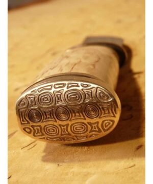 Alternative view of Peilis Marttiini ĮSPŪDINGAS DAMASCUS PEILIS MEDINĖJE DOVANŲ DĖŽUTĖJE+Sertifikas