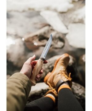 Alternative view of Peilis Marttiini Lynx 134 Bronze made in Finland Tobulas Peilis Žvejui Medžiotojui