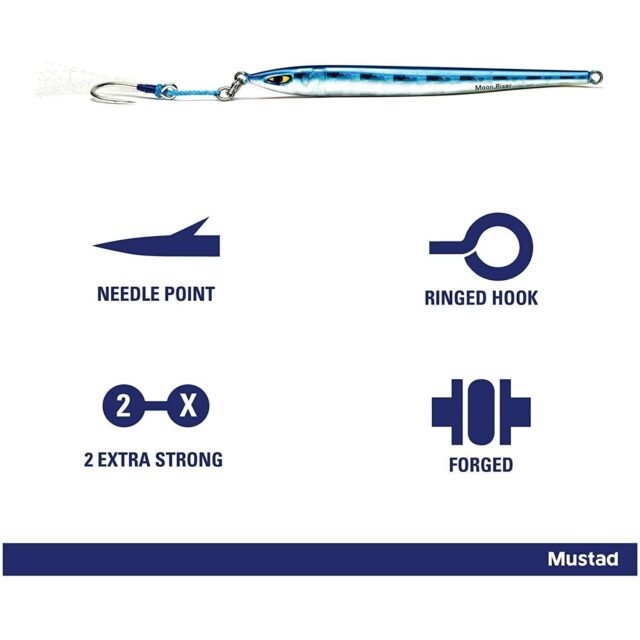 Pilkeris Moon Riser Jig UV 90g Mustad - Image 2