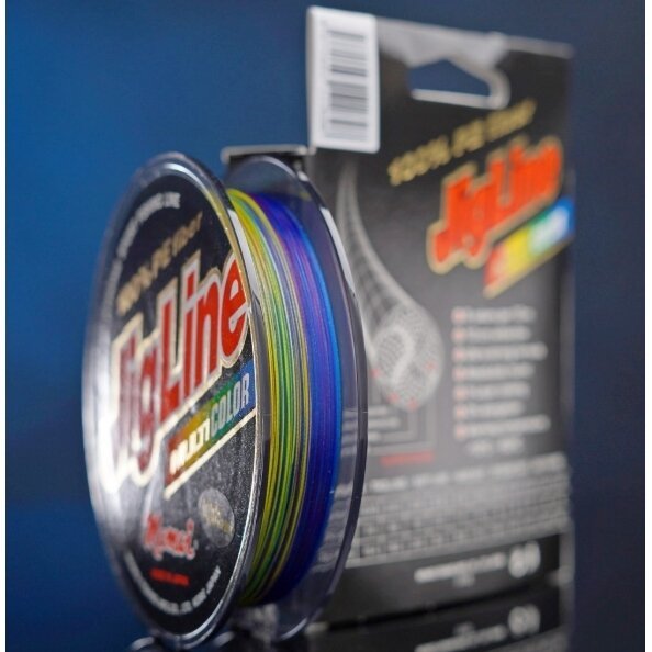 Pintas Valas MOMOI JIGLINE MULTICOLOR Super Strong 3-Sluoksnių Danga 0.08mm / 0.14mm Made in Japan - Image 2