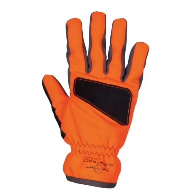 -50% super Kaina 34eur Pirštinės medžiotojams Waterproof Supertrack Orange Membranuotas vandeniui atsparus audinys - Image 3