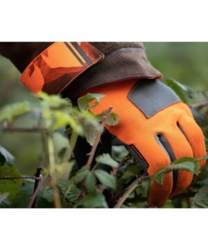 -50% super Kaina 34eur Pirštinės medžiotojams Waterproof Supertrack Orange Membranuotas vandeniui atsparus audinys