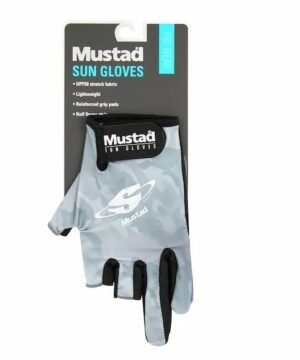 Pirštinės MUSTAD Žvejybai Nuo Saulės Apsauga UPF 50+