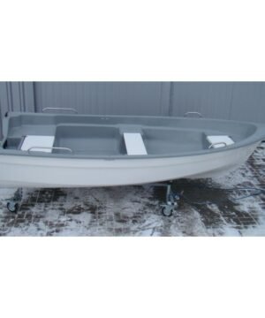 Alternative view of -20% Super Kaina 2225eur Plastikinė valtis kateris SALLOW 3.90m FISHING Deluxe version Variklis iki 15Ag Aukšta kokybė!