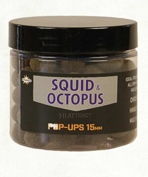 Plaukiantis boiliai DYNAMITE BAITS Squid & Octopus Foodbait Pop Ups 15mm