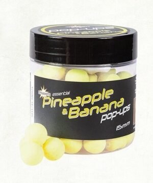Plaukiantys Dynamite Boiliai Pineapple & Banana Fluro Pop-Ups 15mm
