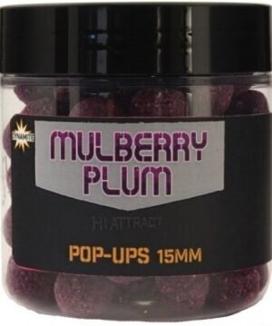 Plaukiantys Dynamite Boiliai Mulberry Plum Foodbait PopUp 15mm