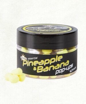 Plaukiantys Dynamite Boiliai Pineapple & Banana Fluro Pop-Ups 12mm