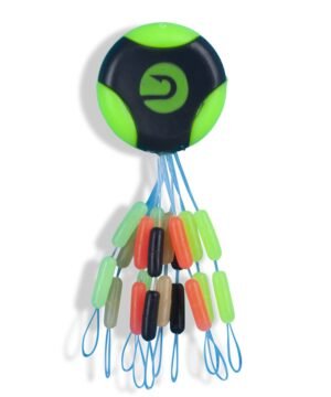 Plūdės fiksatorių rinkinys silikon multicolor 20vnt