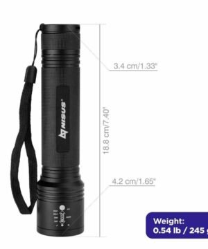 Prožektorius Metal LED 4AAA 20cm 1200lm