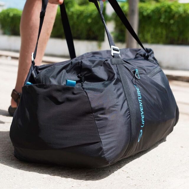 Rankinė nepralaidi lietui 70L susipakuotą galite įsidėti kišenę Iš UK Travel Light Packable Wychwood - Image 4