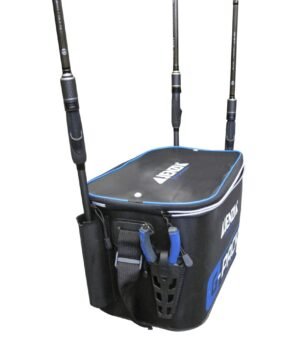 Rankinė žvejo su laikikliais  PVC 41 x 26 x 26cm