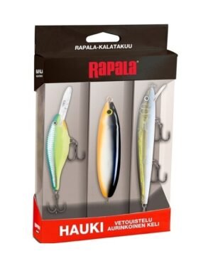 RAPALA masalų komplektas 3vnt Lydeka sunny