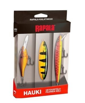 RAPALA masalų komplektas 3vnt Lydeka cloudy