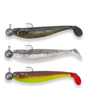 Riperių su Jigu komplektas 10cm 10g 3vnt
