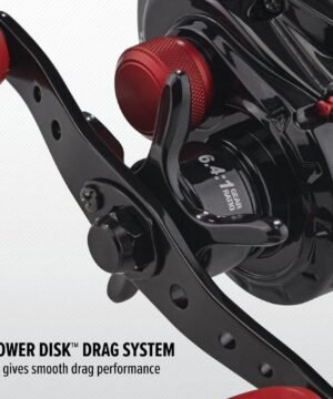 Alternative view of Ritė Multiplikatorinė AbuGarcia Black RED MAx X