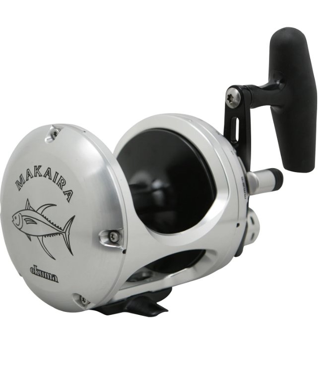 Ritė Multiplikatorius Super Stiprumo Makaira MK-15II SEA SILVER 2 speed RH-Dešinė ranka Dvejų greičių Tūnų Žvejybai Norvegijoje Halibut žvejybai - Image 4