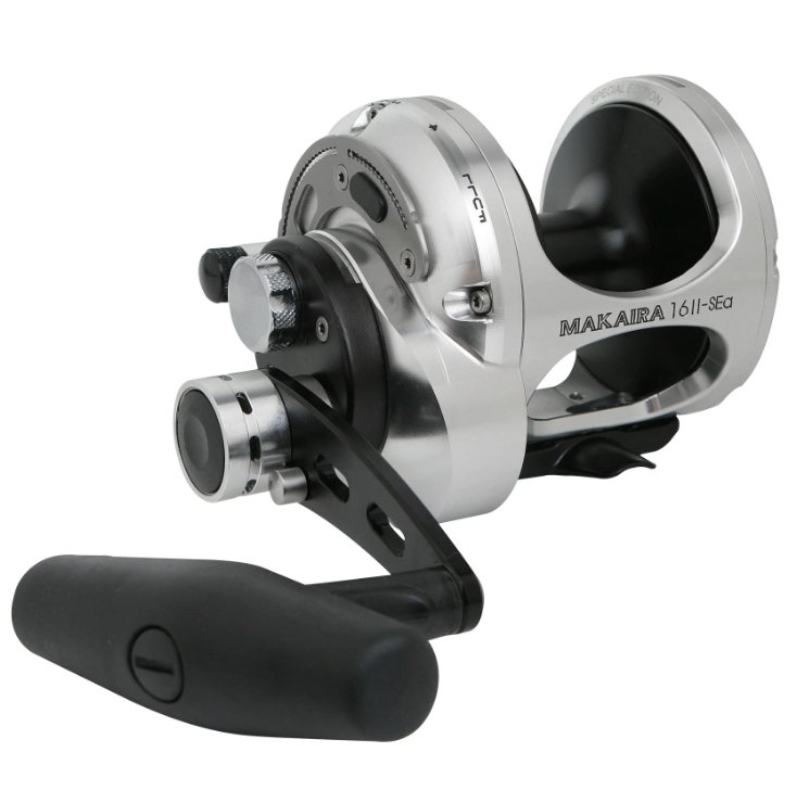 Ritė Multiplikatorius Super Stiprumo Makaira MK-15II SEA SILVER 2 speed RH-Dešinė ranka Dvejų greičių Tūnų Žvejybai Norvegijoje Halibut žvejybai - Image 6