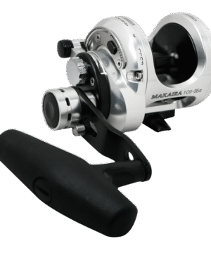 Ritė Multiplikatorius Super Stiprumo Makaira MK-20II SEA SILVER 2 speed RH-Dešinė ranka Dvejų greičių Tūnų Žvejybai Norvegijoje Halibut žvejybai