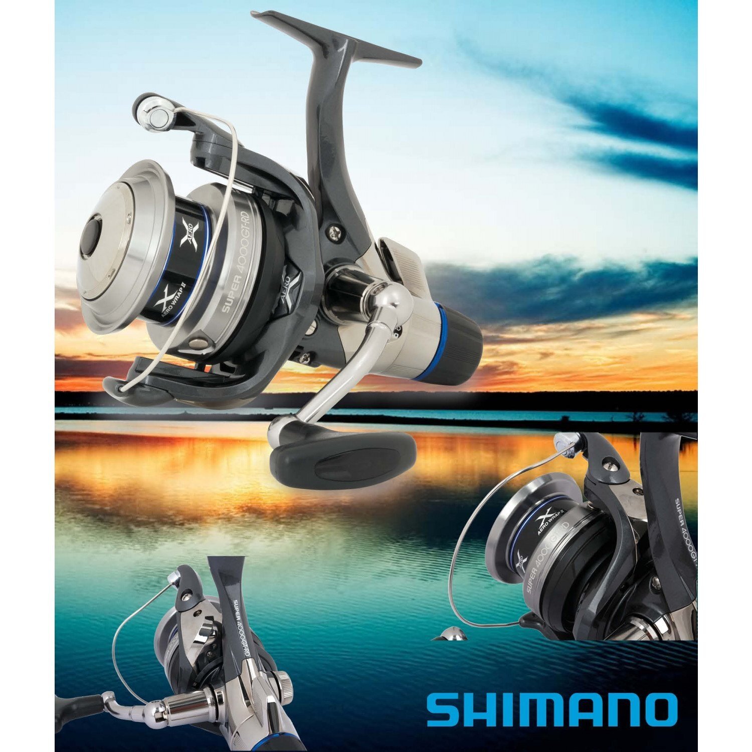 Ritė Shimano Super GT RD Rear Drag 2500 / 4000