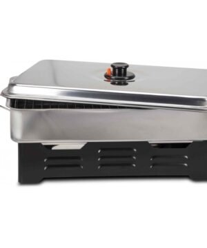 -20% Super Kaina 69eur Rūkykla Profi Grill Deluxe GERNAMY Nerūdijantis plienas Rūkyti žuvį mėsą