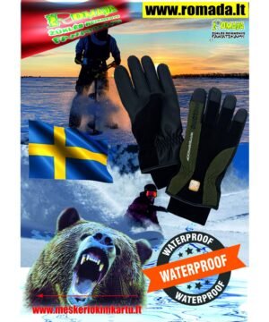 Labai Šiltos pirštinės Waterproof Extra Apsaugos nuo atšiaurių ir šaltų orų Vandeniui atsparios pirštinės
