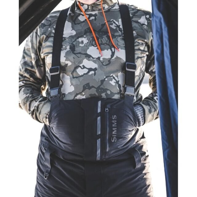Super kaina 399eur SIMMS Striukė ir Kelnės aukštos  Rudeninė žieminė Simms Challenger Flame insulated Toray® Labai Stambiems Vyrams iki 4XL-5XL - Image 9