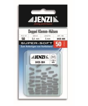 Žvejybos Pavadėlių gamybai Užspaudėjas Dvigubo užspaudimo Soft Skersmuo 1mm