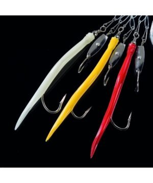 Sistemėlė jūrinė Norvegijai Pipirai su blizgutėmis Jūrinei Žūklei Raudonų Ešerių ir Menkių žūklei 0.80mm Kab-Nr. 8/0 Ilgis 4m