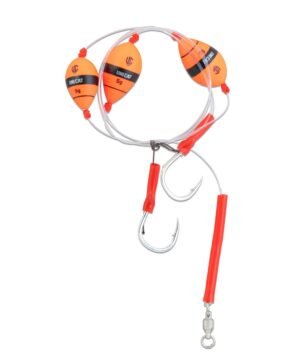 Sistemėlė šamams 3-Plūdės 9/0 49kg