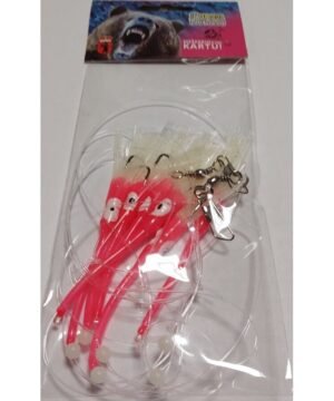 Sistemėlė Skumbrė Pink Kalmar Fosfo mini 6vnt Skirta Norvegijoje Žvejoti Skumbres Silke Menkes Saidas