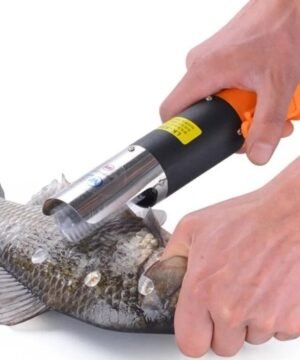 Skustukas Žuvies Žvynams Elektrinis metalinis žuvies Nerūdyjantis Waterproof (Nebijo vandens) Rankinė elektrinė žuvų žvynų grandymo mašina Su POWER BANKU