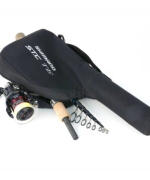 Spiningas Kelioninis STC Spin AX Mini Tele Shimano + dėklas transportavimo ilgis 30cm - 40cm 1.80m / 2.10m / 2.40m / 2.70m