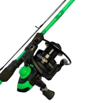 -21% Super Kaina 63eur Spiningas + Ritė KOMPLEKTAS 13 FISHING 2.01m Neon Combo Rapala