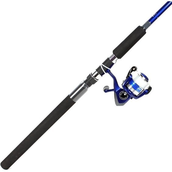 Spiningas su ritė + valas Okuma 240cm 10-40g Blue - Image 2