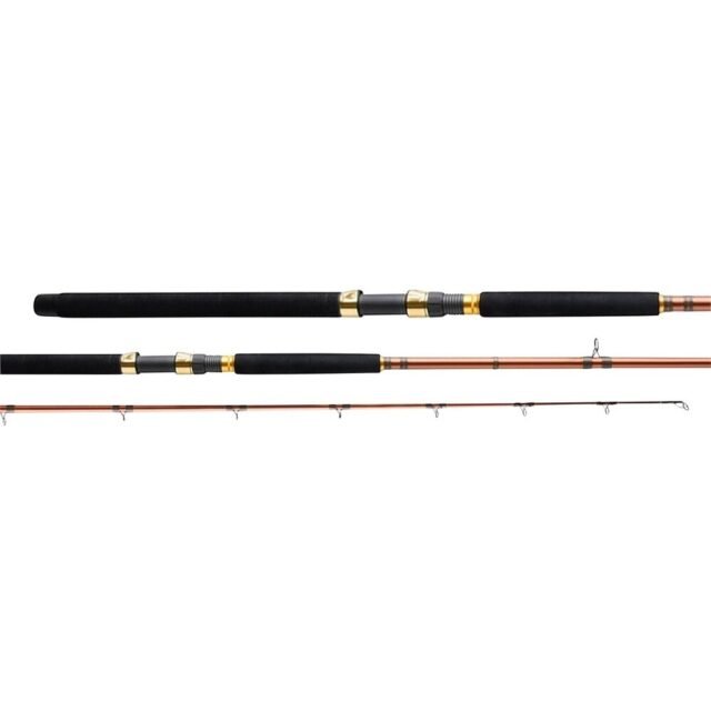 -40% Super Kaina 74eur Spiningas Trolling Gold Okuma 259cm 10-25lbs Lašišų Lydekų Žvejybai