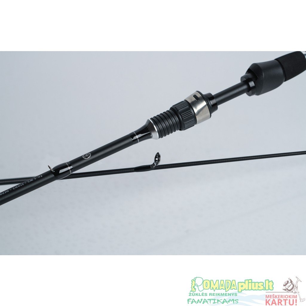 Spininigas Rock Street 2.10m/2.40m 8-22g Jenzi Tobulai Lengvas - Image 4